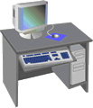 Free Computer Workstation Clipart