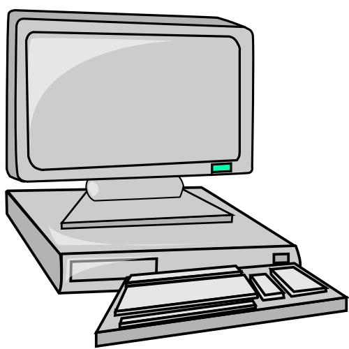 Free Computer Workstation Clipart