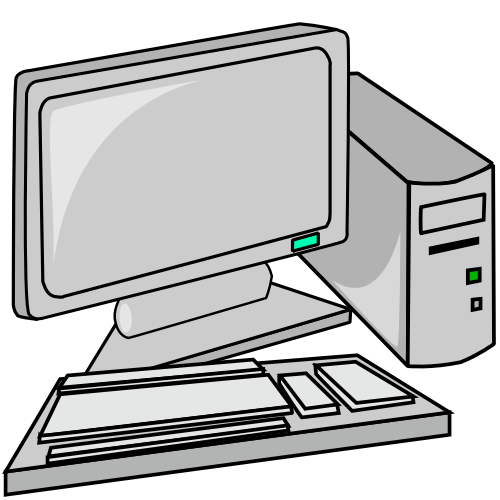 Free Computer Workstation Clipart