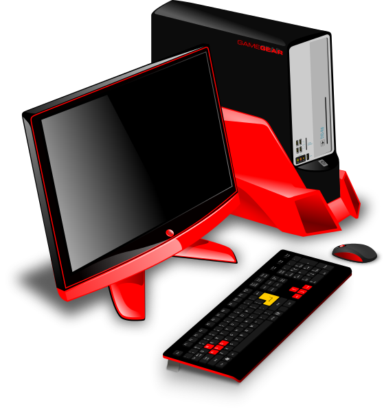 Free Desktop Computer Clipart