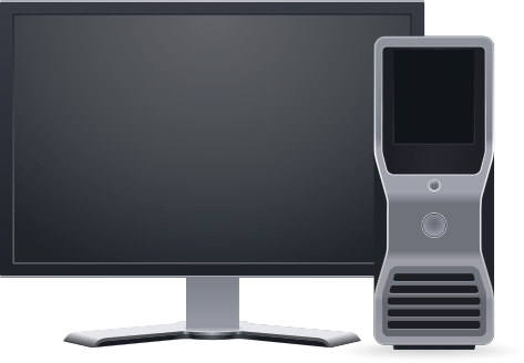 Free Computer Workstation Clipart