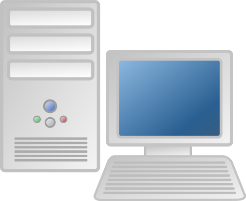 Free Computer Workstation Clipart