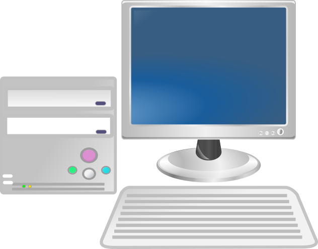 Free Computer Workstation Clipart