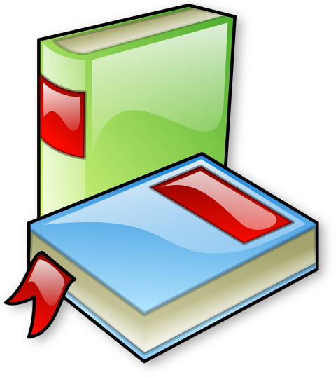 Free Blue Book Clipart