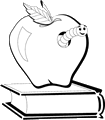 Free Teachers Apple   Clipart