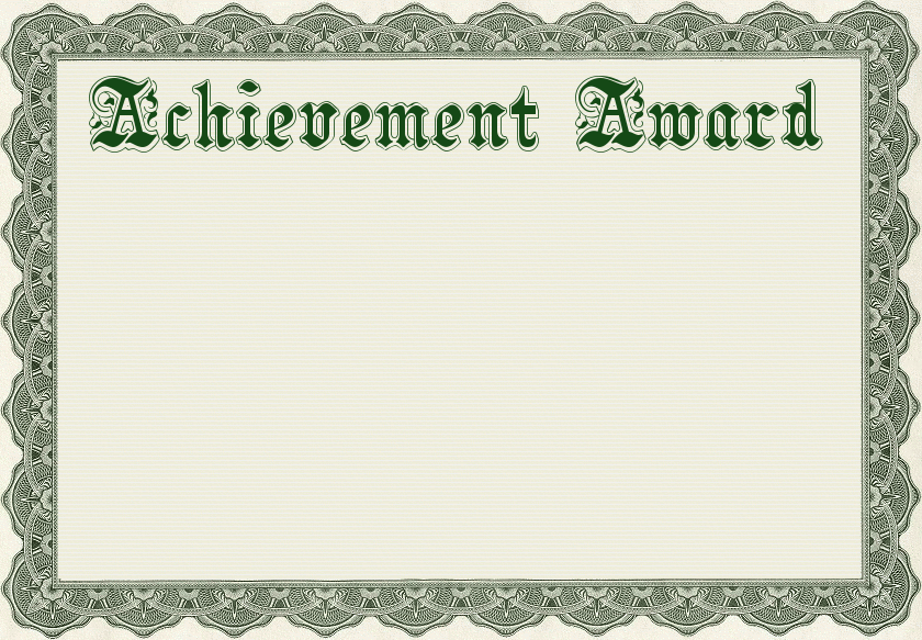 Free Achievement Award Clipart