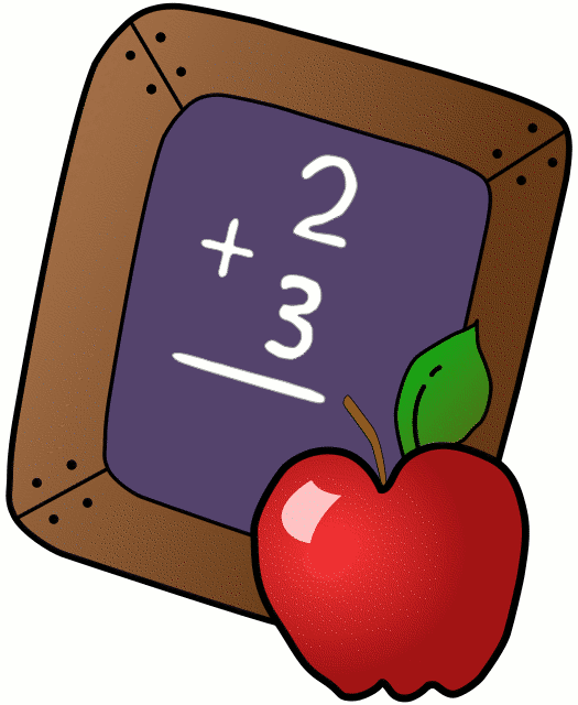Free Teachers Apple   Clipart