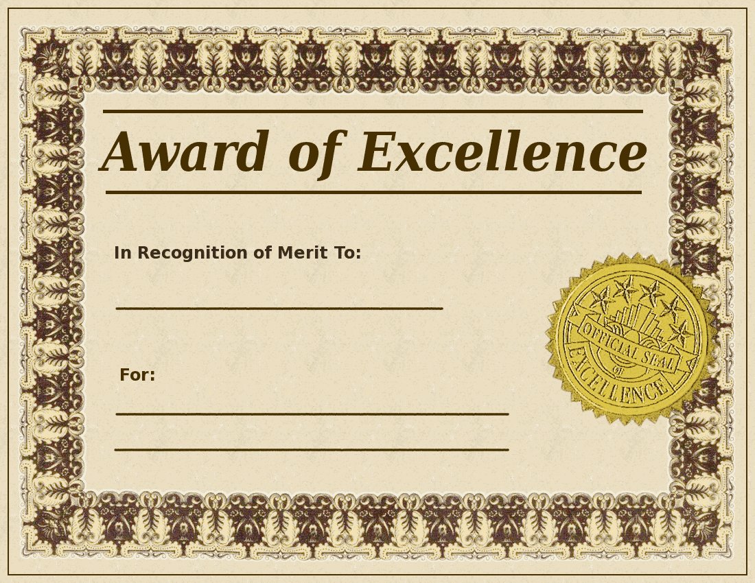 Free Achievement Award Clipart