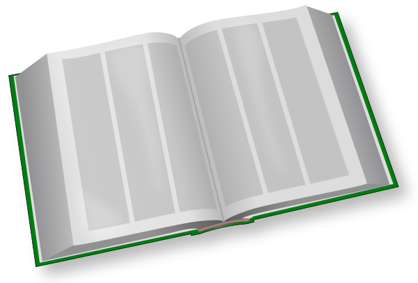 Free Open Book Clipart