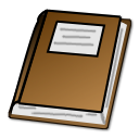 Free Brown Book Clipart