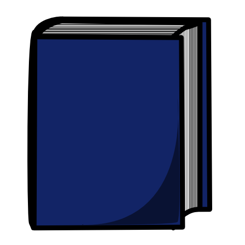 Free Blue Book Clipart