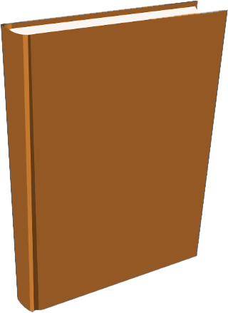 Free Brown Book Clipart