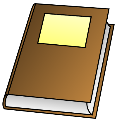 Free Brown Book Clipart