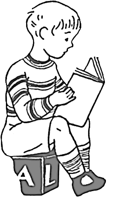 Free Black and White School Clipart