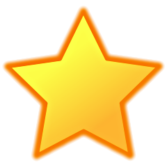 Free Gold Star Clipart