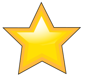 Free Gold Star Clipart