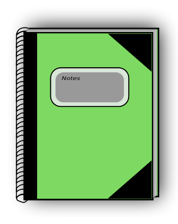 Free Green Book Clipart