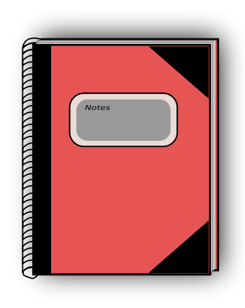 Free Notebook Clipart