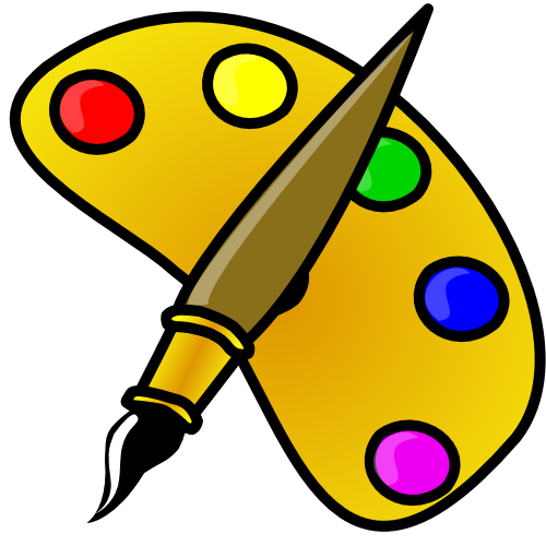 Free Art Supplies Clipart