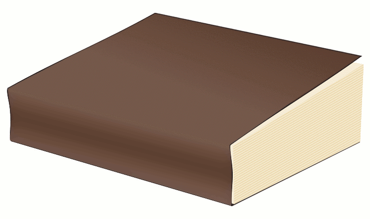 Free Brown Book Clipart