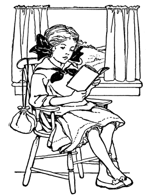 Free Reading Book Clipart