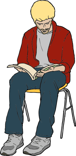 Free Reading Book Clipart