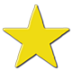 Free Gold Star Clipart