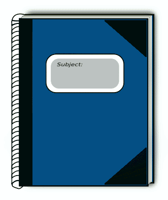 Free Notebook Clipart