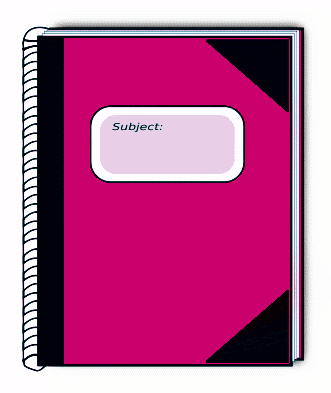 Free Notebook Clipart