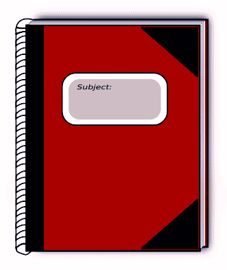 Free Red Book Clipart