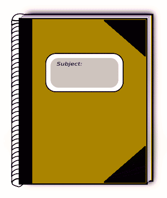 Free Brown Book Clipart