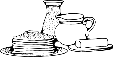 Free Pancake Clipart