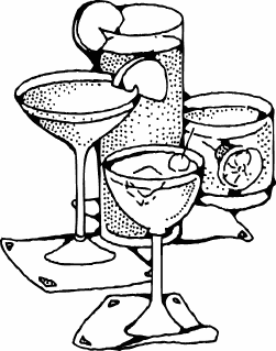 Free Assorted Alcohol Clipart