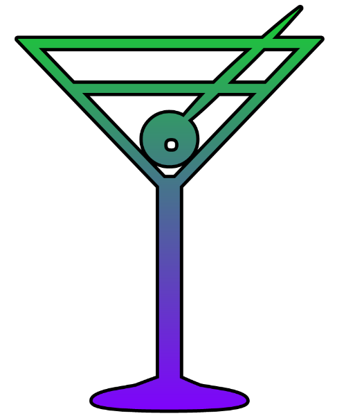 Free Martini Clipart