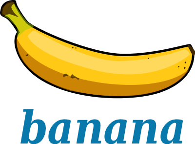 Free Banana Clipart