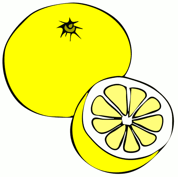 Free Grapefruit Clipart