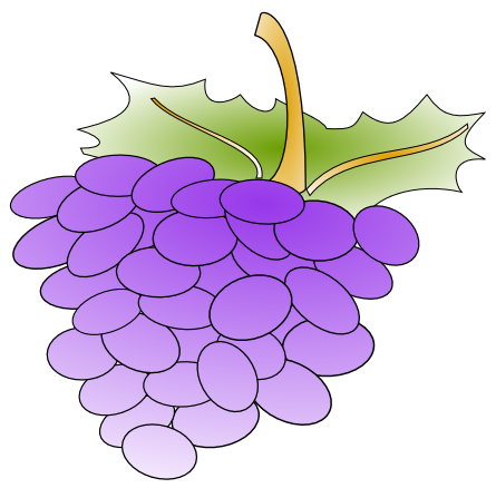 Free Grape Clipart