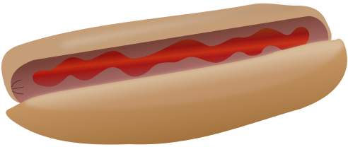 Free Hot Dog Clipart