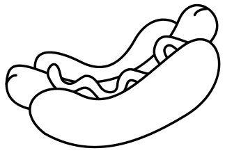 Free Hot Dog Clipart