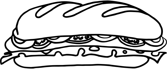 Free Sandwich Clipart