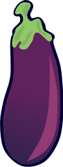 Free Eggplant Clipart