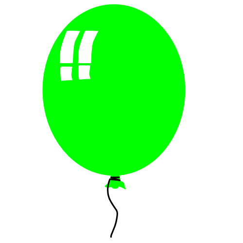 Free Birthday Balloon Clipart