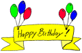 Free Birthday Balloon Clipart