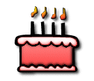 Free  Birthday Candle Clipart