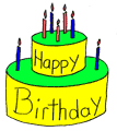 Free Birthday Cake Clipart