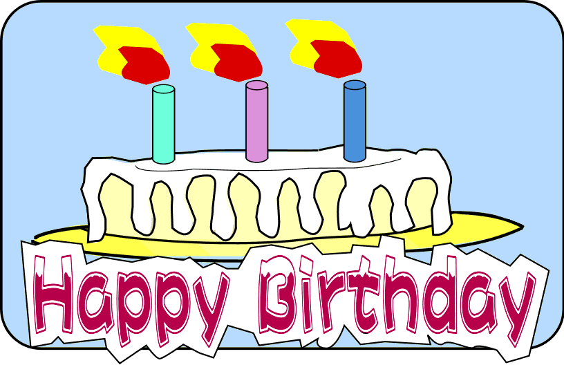 Free Birthday Celebration Clipart