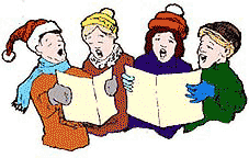 Free Christmas Carolers Clipart