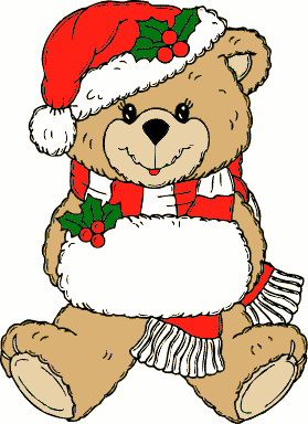 Free Christmas Animals Clipart