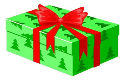 Free Christmas Present Clipart