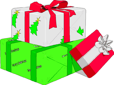 Free Christmas Bows Clipart